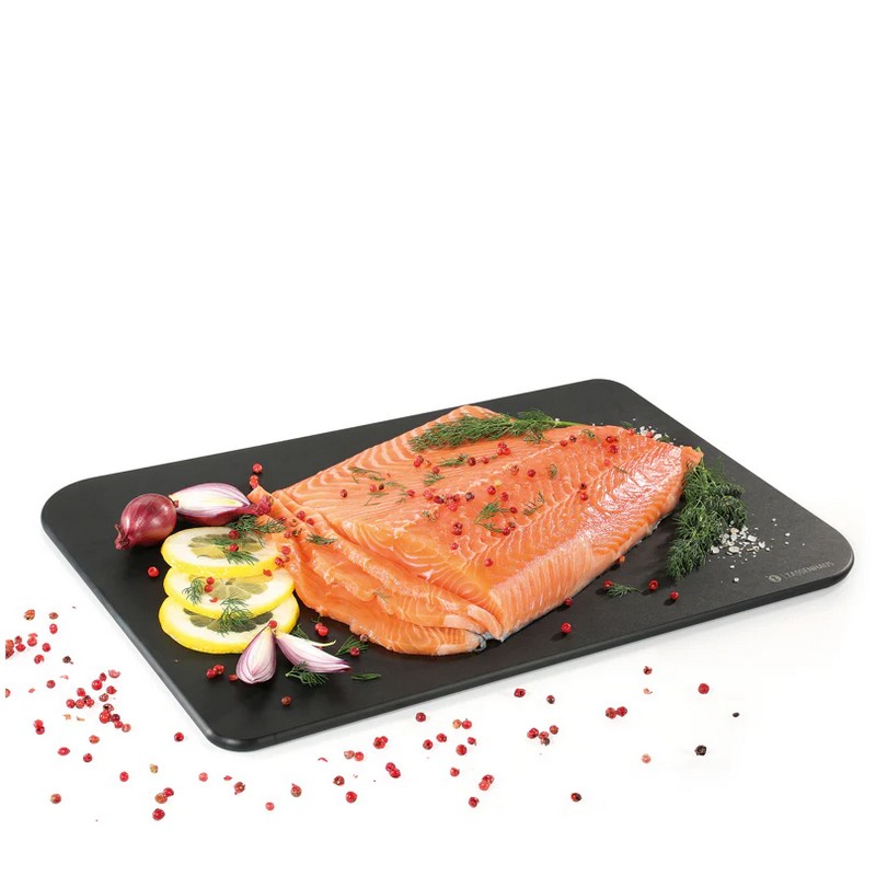 Tagliere nero in fibre di legno laminate