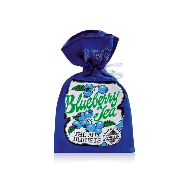 Tè al mirtillo in sacchetto di cotone contenente 10 filtri