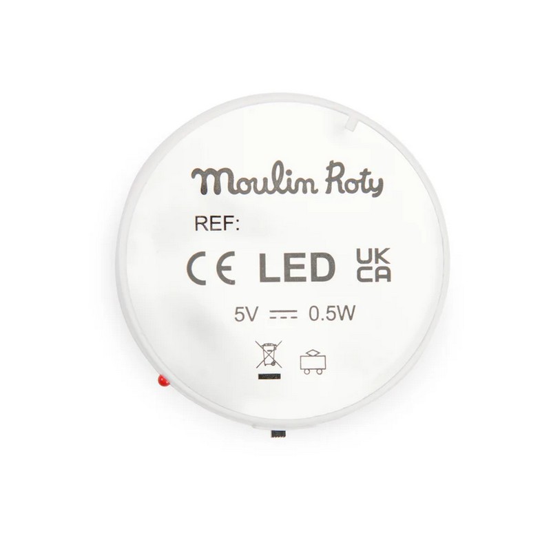 Peluche leone con luce ricaricabile e removibile, con gancio per essere appeso