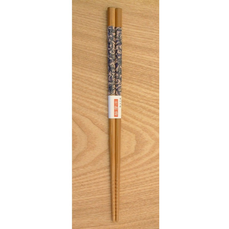 Bacchette giapponesi riutilizzabili in legno laccato naturale, fatte in Giappone