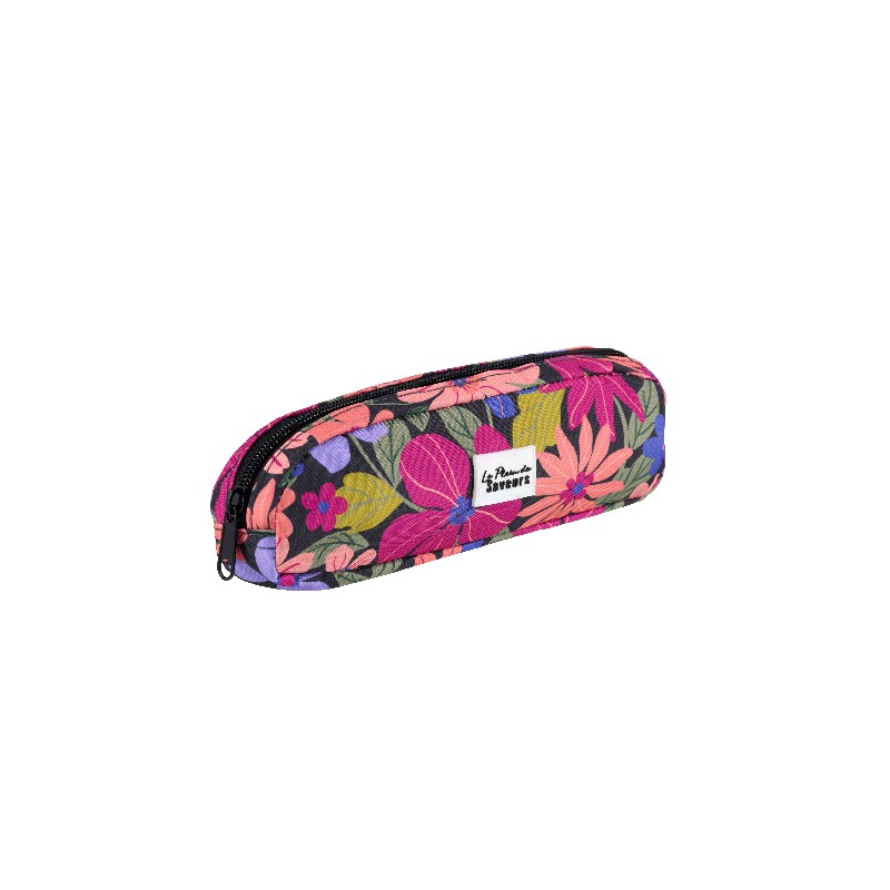 Set 3 posate da viaggio con astuccio floreale