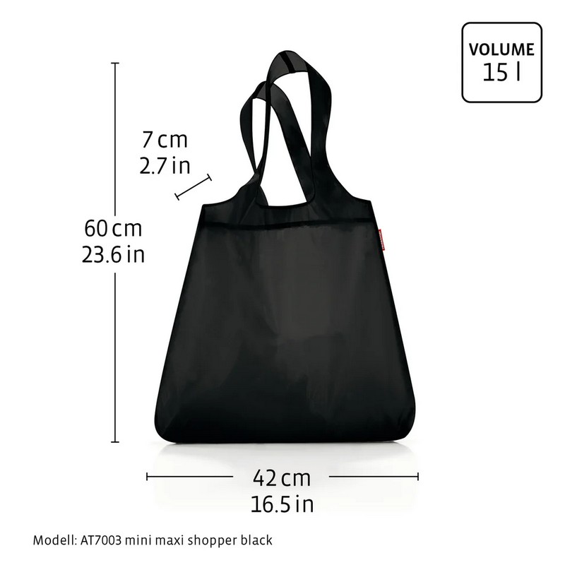 Borsa per la spesa pieghevole con decoro maculato, con una capienza considerevole per una borsa così compatta. Inoltre, protegge l'ambiente poiché ciascuno sostituisce circa 1.000 sacchetti di plastica.