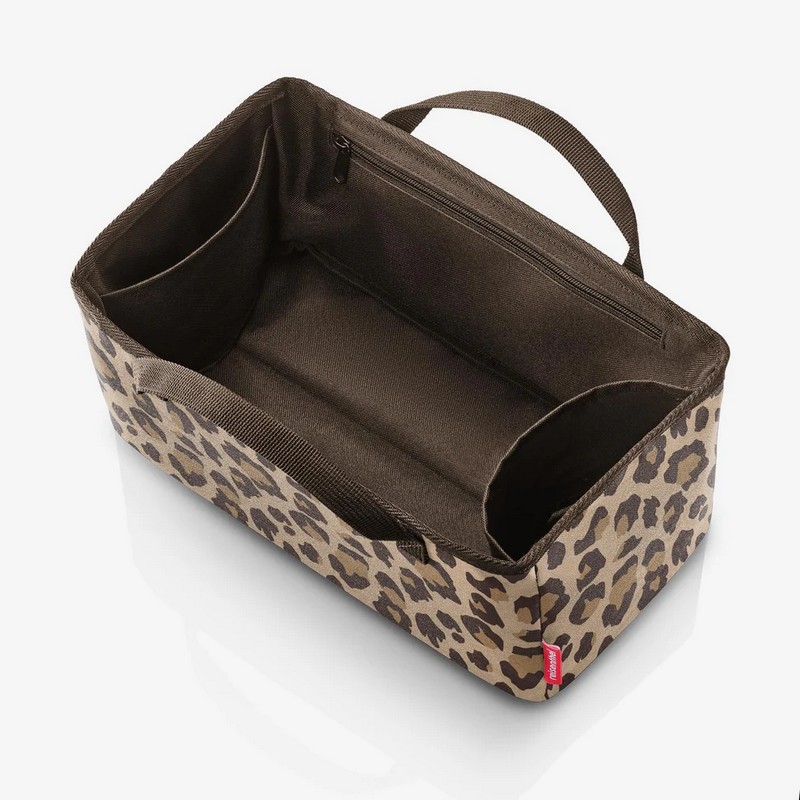 Organizer per borsa leopardato con scomparti e 8 litri di capacità, perfetto per tenere tutto in ordine al proprio posto