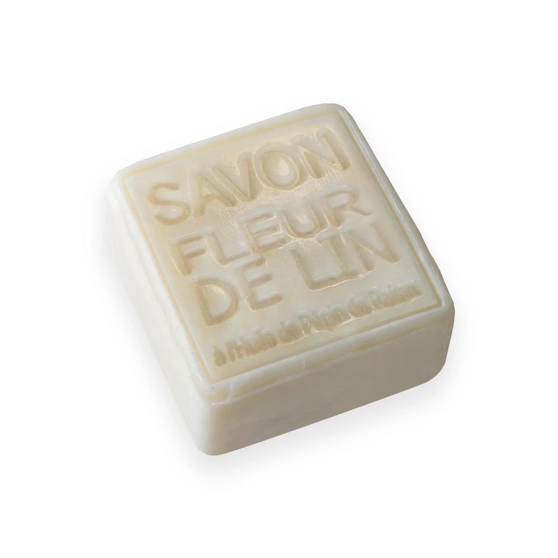Sapone solido artigianale di Provenza ai fiori di lino