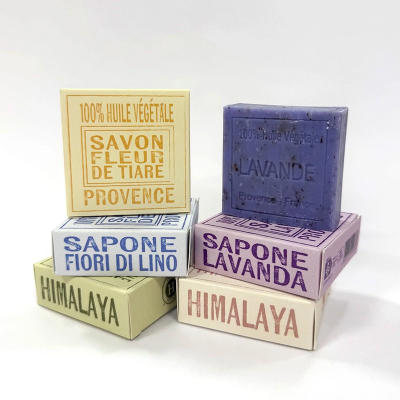 Sapone solido artigianale di Provenza ai fiori di lino