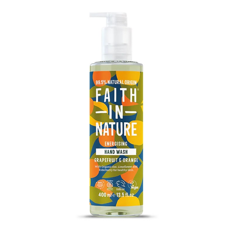 Sapone liquido pompelmo e arancia per mani, confezione da 400ml