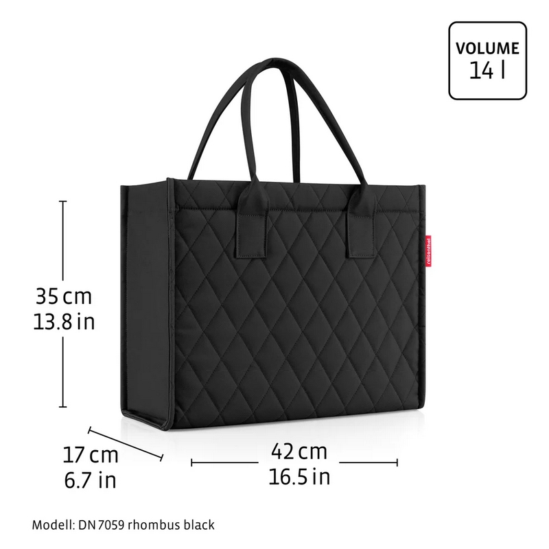Borsa shopper in tessuto bianco bouclé adatta a spesa, shopping, lavoro e uscite cittadine