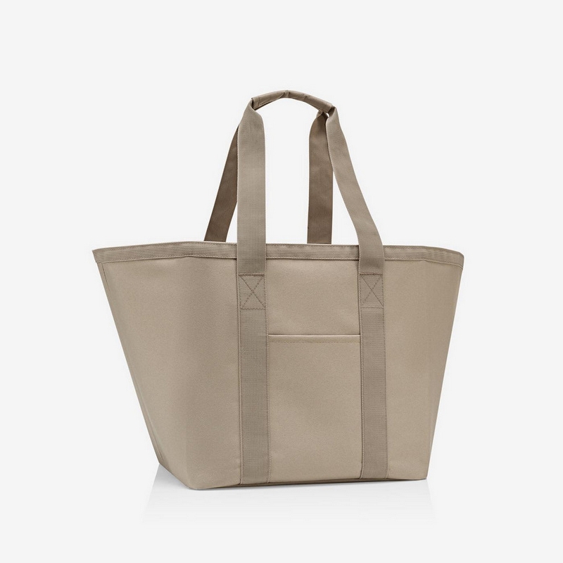 Borsa shopper color talpa con scomparti interni leopardati, adatta a spesa, shopping, lavoro e spiaggia, capacità da 17 litri