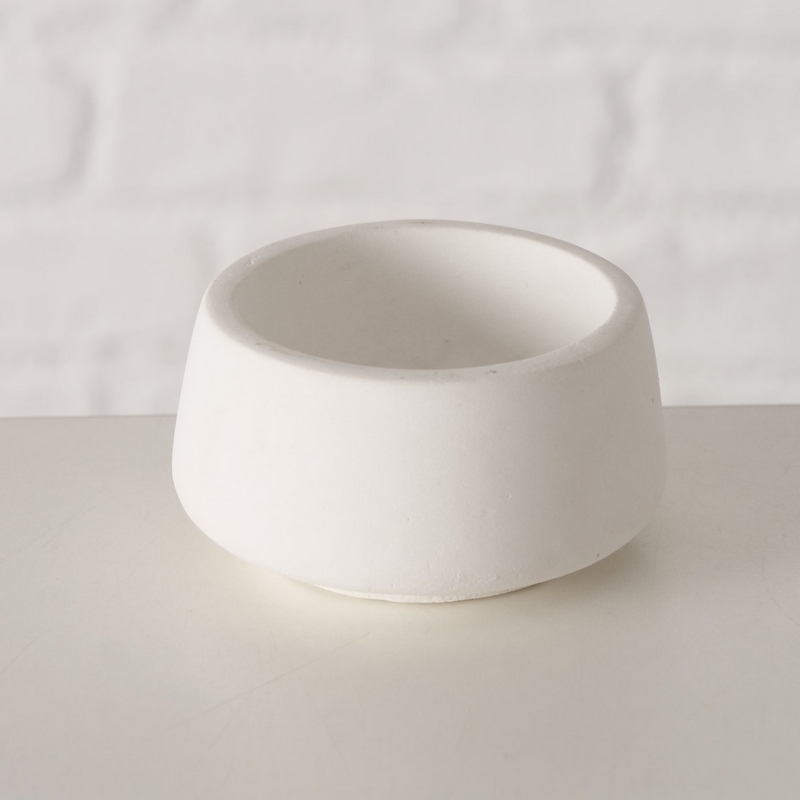 Set contenente scoiattolo decorativo e portacandele in cemento, vassoio in legno e vaso in vetro, perfetto come decoro autunnale