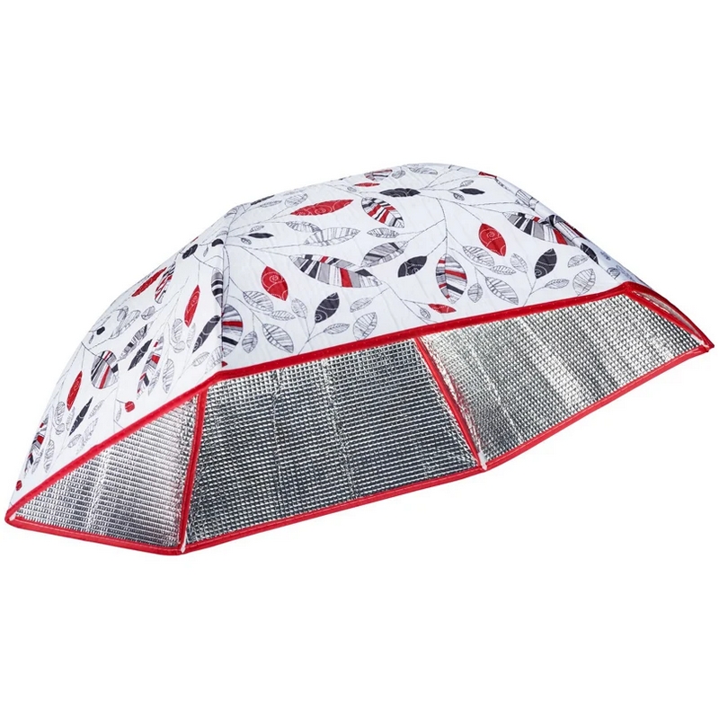 Coprivivande termico decoro foglie da 68 cm di diametro e 20 cm di altezza