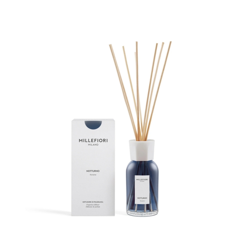 Profumatore ambiente Millefiori con bastoncini “Notturno” da 100 ml