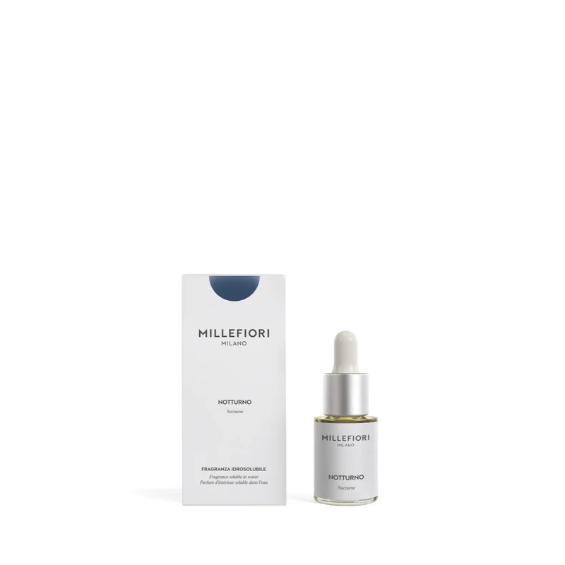 Fragranza idrosolubile Millefiori “Notturno” da 15 ml con contagocce