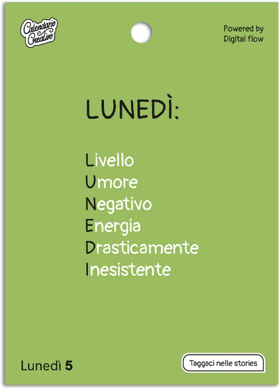 Calendario Creativo 2027 con base in legno: un divertente calendario giornaliero interattivo con minigiochi, curiosità, ironia e ispirazione 