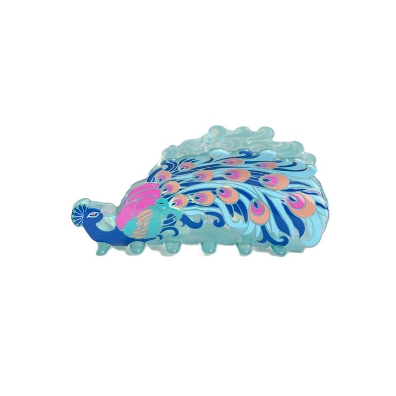 Fermacapelli a forma di lontra effetto liscio/madreperla, perfetto come idea regalo per donna