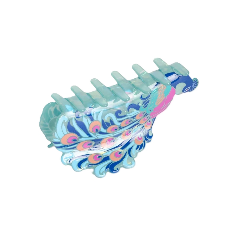 Fermacapelli a forma di lontra effetto liscio/madreperla, perfetto come idea regalo per donna