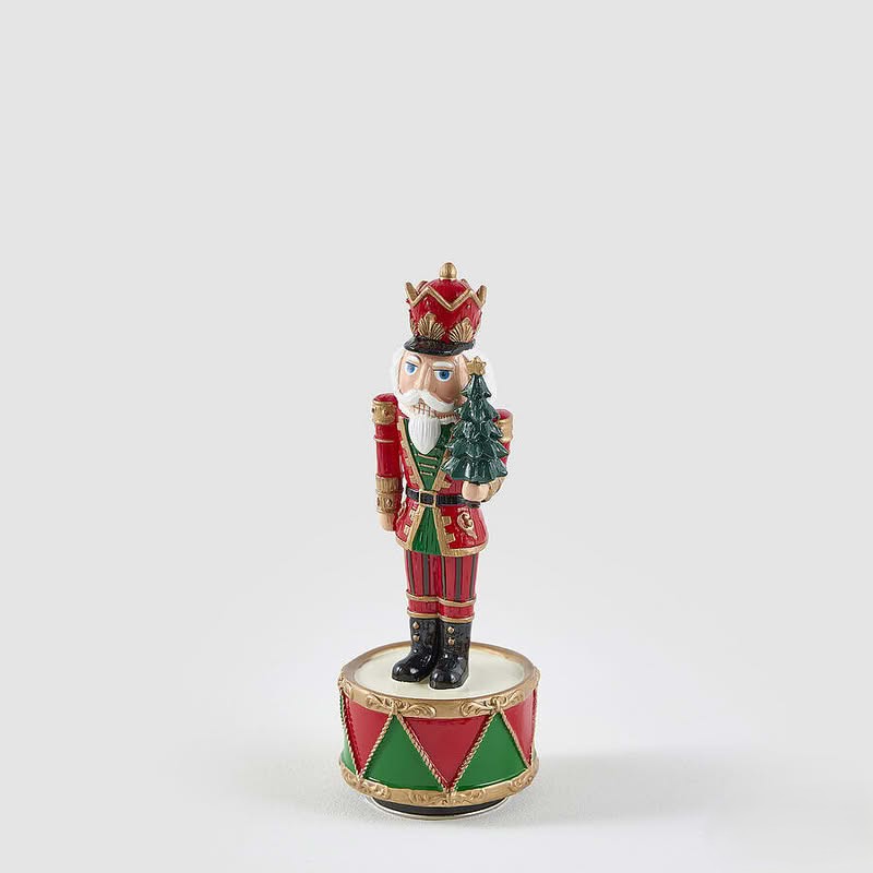 Carillon di Natale a forma di soldatino schiaccianoci, perfetto come regalo natalizio