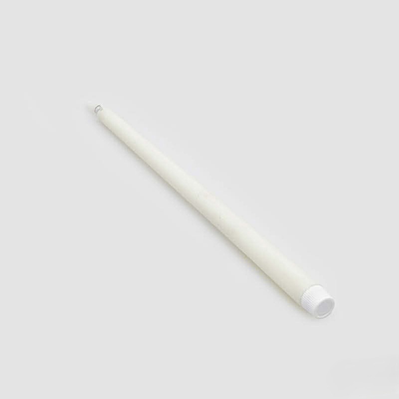 Set 2 candele a stelo in cera bianca con luce led, perfette come suggestive candele di Natale