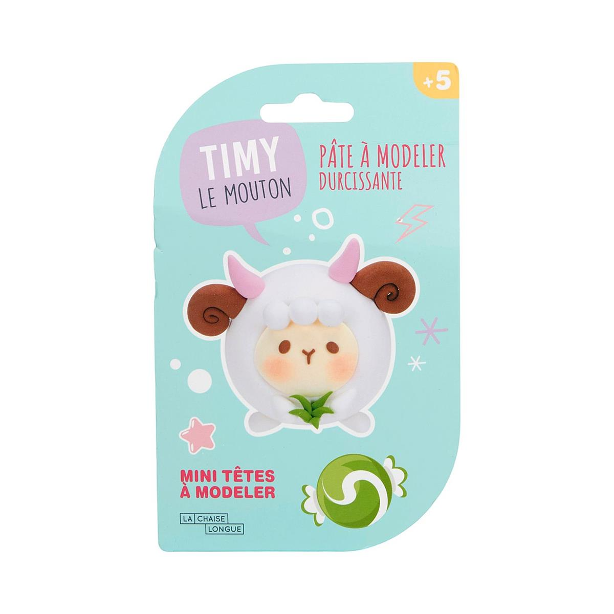 Pasta modellabile colorata senza cottura sotto forma di diversi simpatici animali assortiti da modellare