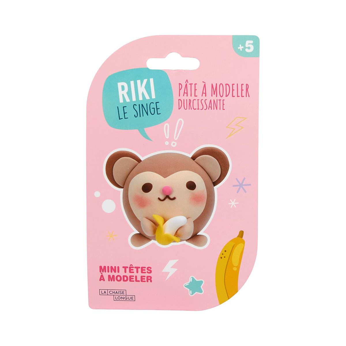 Pasta modellabile colorata senza cottura sotto forma di diversi simpatici animali assortiti da modellare