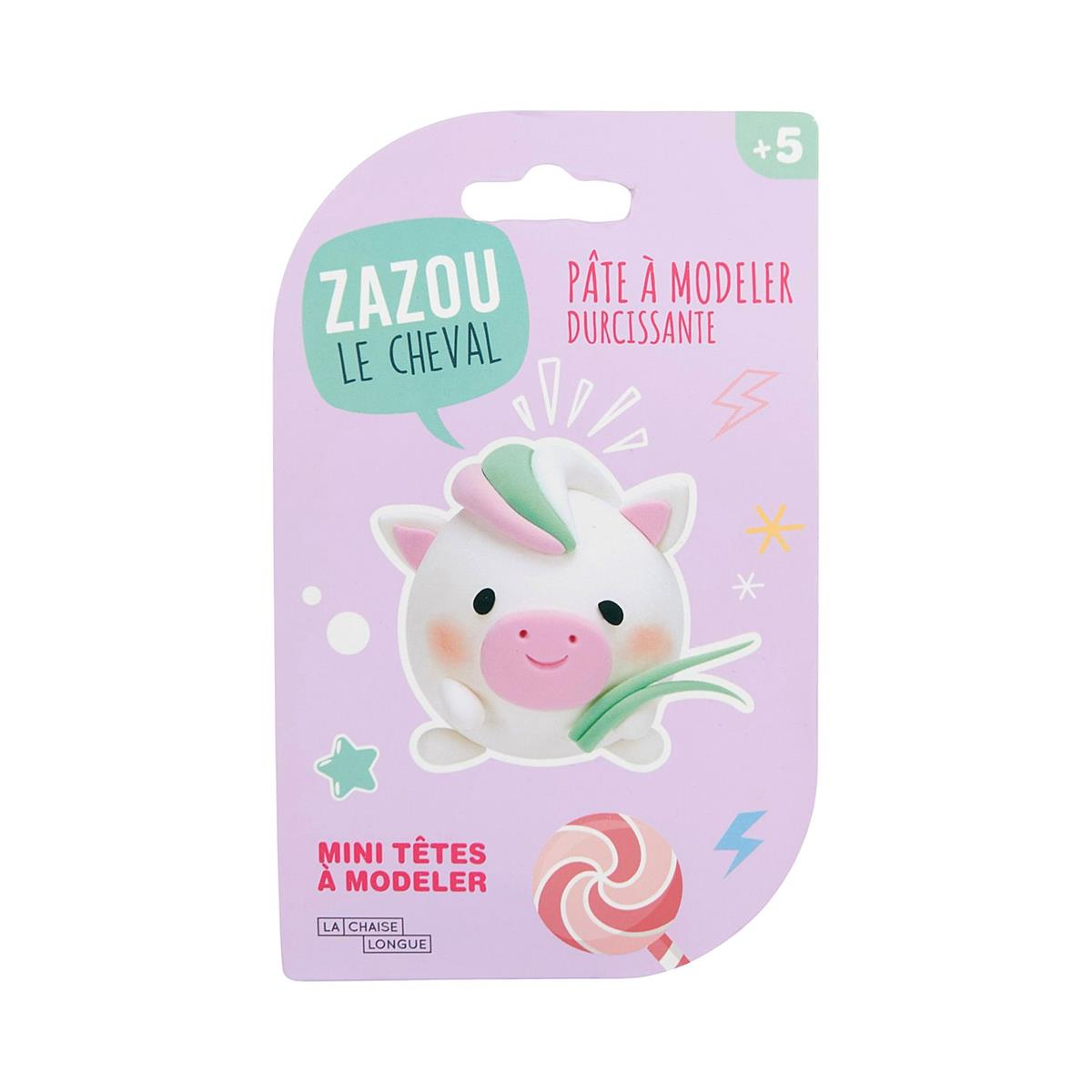 Pasta modellabile colorata senza cottura sotto forma di diversi simpatici animali assortiti da modellare