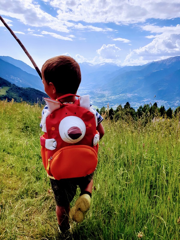 Bambini \u003e A passeggio \u003e Zaino VOLPE rossa